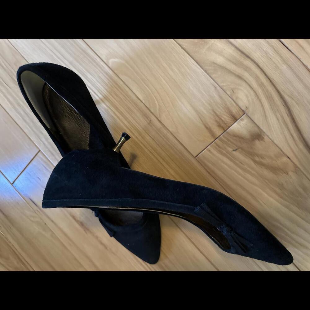 Anthropologie Pied Juste Suede Kitten Heels! Size 38